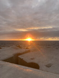 Sonnenuntergang am Meer