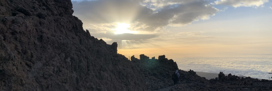 Sonnenaufgang am Pico del Teide