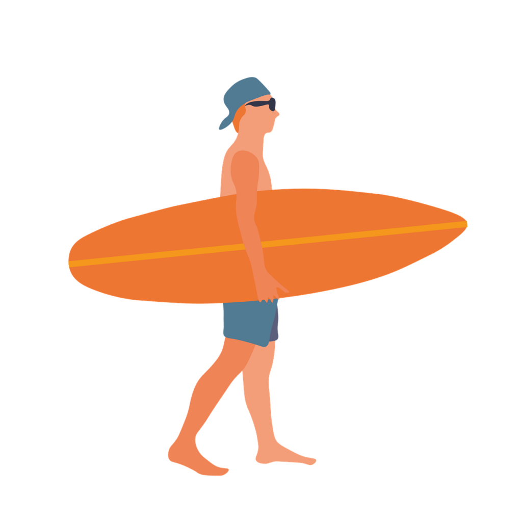 Illustration Surfer
