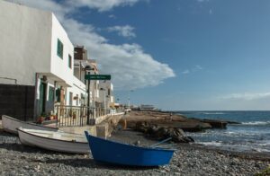 Boot an der Costa Adeje