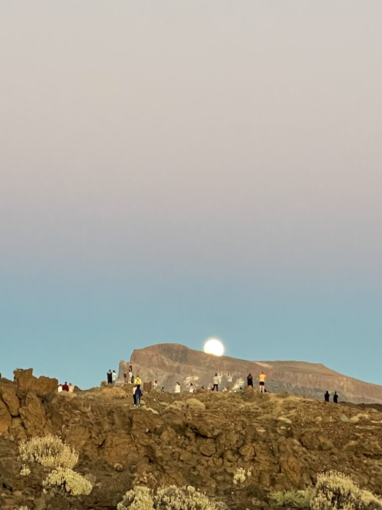 Der Mond geht auf